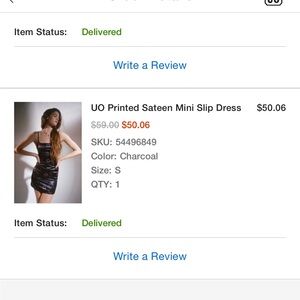 UO Sateen Dress (stars + moon)